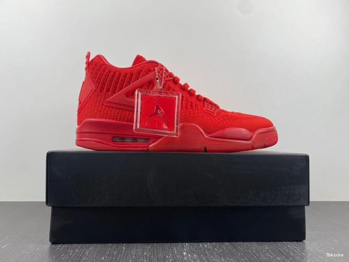 Rep TBK 4 Red AQ3559-600 Flyknit Retro Jordan 0714